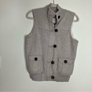 Old Navy faux fur lined vest L